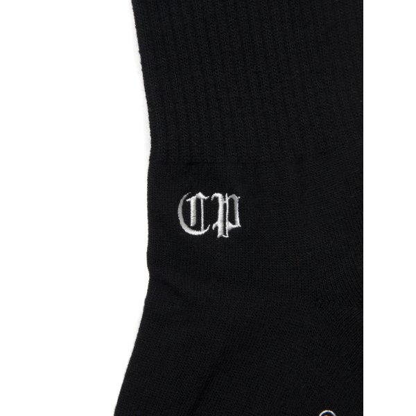 画像2: COOTIE PRODUCTIONS/Raza Middle Socks（Black）［ミドルソックス-25春夏］ (2)