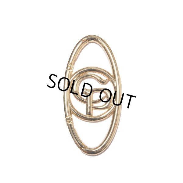画像1: COOTIE PRODUCTIONS/Symbol Carabiner（Gold）［シンボルカラビナ-25春夏］ (1)