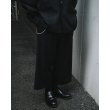 画像5: COOTIE PRODUCTIONS/Leno Cloth T/Q Cut Easy Trousers（Black）［スリークォーターカットイージートラウザース-25春夏］ (5)
