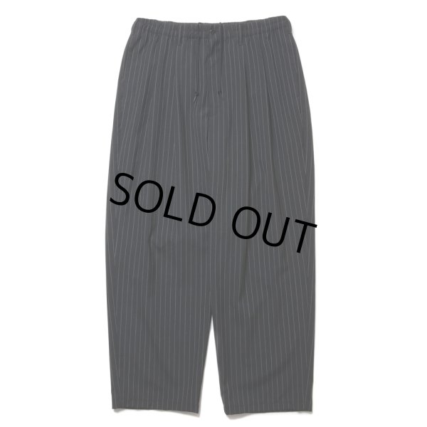 画像1: COOTIE PRODUCTIONS/T/W 2 Tuck Easy Pants（Stripe）［ツータックイージーパンツ-25春夏］ (1)