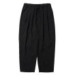 画像1: COOTIE PRODUCTIONS/T/W 2 Tuck Easy Pants（Black）［ツータックイージーパンツ-25春夏］ (1)