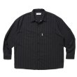 画像1: COOTIE PRODUCTIONS/T/W Work L/S Shirt（Stripe）［ワークシャツ-25春夏］ (1)