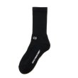 画像1: COOTIE PRODUCTIONS/Raza Middle Socks（Black）［ミドルソックス-25春夏］ (1)