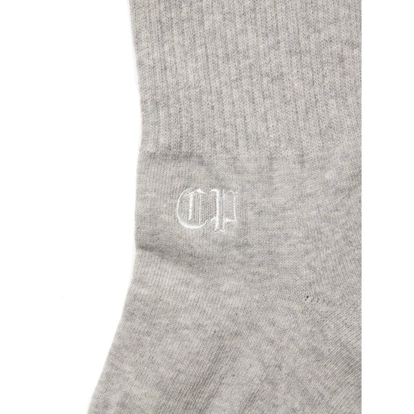 画像2: COOTIE PRODUCTIONS/Raza Middle Socks（Ash Gray）［ミドルソックス-25春夏］ (2)