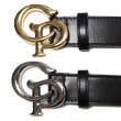 画像3: COOTIE PRODUCTIONS/Symbol Buckle Leather Belt（Gold）［シンボルバックルレザーベルト-25春夏］ (3)
