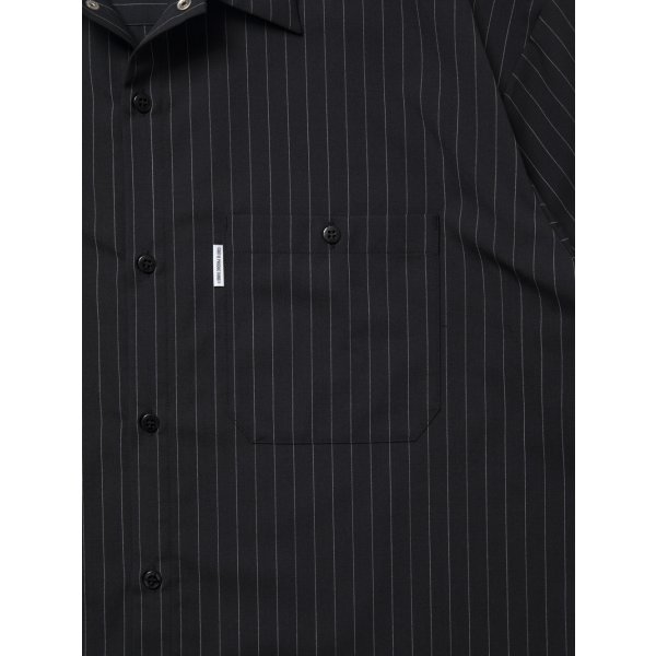 画像3: COOTIE PRODUCTIONS/T/W Work L/S Shirt（Stripe）［ワークシャツ-25春夏］ (3)
