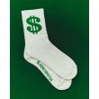 画像3: BlackEyePatch/DOLLAR SIGN SOCKS（GRAY） (3)