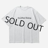 画像: TIGHTBOOTH x SauRas Being S/S T-SHIRT（Grey）［プリントT-25春夏］