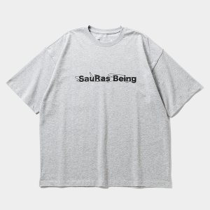 画像: TIGHTBOOTH x SauRas Being S/S T-SHIRT（Grey）［プリントT-25春夏］