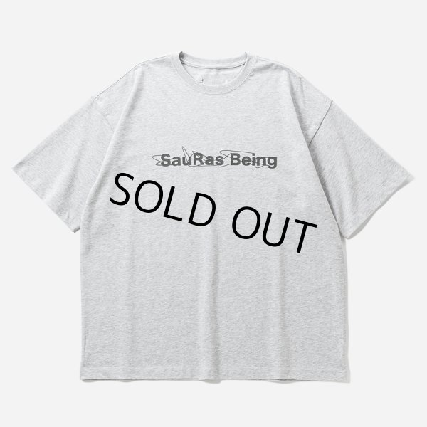 画像1: TIGHTBOOTH x SauRas Being S/S T-SHIRT（Grey）［プリントT-25春夏］ (1)