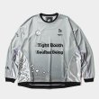 画像1: TIGHTBOOTH x SauRas Being L/S SOCCER JERSEY（Grey）［サッカージャージ-25春夏］ (1)