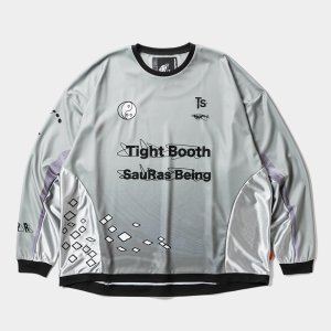 画像: TIGHTBOOTH x SauRas Being L/S SOCCER JERSEY（Grey）［サッカージャージ-25春夏］