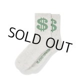 画像: BlackEyePatch/DOLLAR SIGN SOCKS（GRAY）