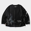 画像2: TIGHTBOOTH x SauRas Being L/S SOCCER JERSEY（Black）［サッカージャージ-25春夏］ (2)