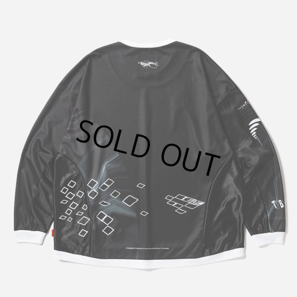 画像2: TIGHTBOOTH x SauRas Being L/S SOCCER JERSEY（Black）［サッカージャージ-25春夏］ (2)