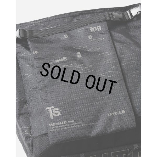 TIGHTBOOTH メッセンジャーバッグ ブラック TIGHTBOOTH x SauRas Being MESSENGER BAG（Black