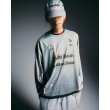 画像4: TIGHTBOOTH x SauRas Being L/S SOCCER JERSEY（Grey）［サッカージャージ-25春夏］ (4)