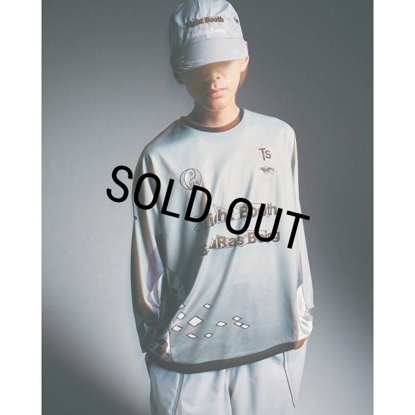 TIGHTBOOTH x SauRas Being TシャツグレーMサイズ TIGHTBOOTH x SauRas Being TシャツグレーMサイズ