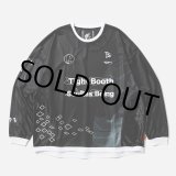 画像: TIGHTBOOTH x SauRas Being L/S SOCCER JERSEY（Black）［サッカージャージ-25春夏］
