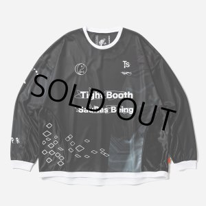 画像: TIGHTBOOTH x SauRas Being L/S SOCCER JERSEY（Black）［サッカージャージ-25春夏］