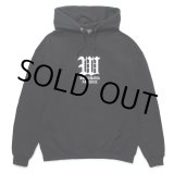 画像: WACKO MARIA/HOODED SWEAT SHIRT（BLACK）［プルオーバーパーカー-25春夏］