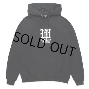 画像: WACKO MARIA/HOODED SWEAT SHIRT（BLACK）［プルオーバーパーカー-25春夏］
