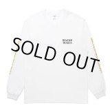画像: WACKO MARIA/WASHED HEAVY WEIGHT LONG SLEEVE T-SHIRT（WHITE）［刺繍+プリント長袖T-25春夏］