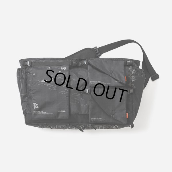 画像1: TIGHTBOOTH x SauRas Being MESSENGER BAG（Black）［メッセンジャーバッグ-25春夏］ (1)