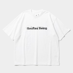 画像: TIGHTBOOTH x SauRas Being S/S T-SHIRT（White）［プリントT-25春夏］