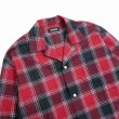 画像3: ROTTWEILER/R9 NEL CHECK SHIRT（RED）［ネルチェックシャツ-25春夏］ (3)