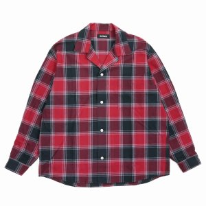 画像: ROTTWEILER/R9 NEL CHECK SHIRT（RED）［ネルチェックシャツ-25春夏］