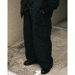 画像6: COOTIE PRODUCTIONS/N/C Poplin 6 Pocket Easy Pants（Black）［6ポケットイージーパンツ-25春夏］ (6)