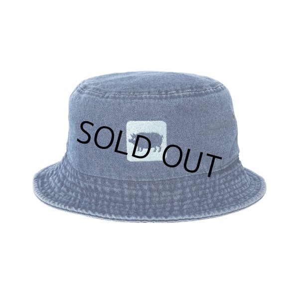 画像1: PORKCHOP/CYOW DENIM HAT（DARK BLUE）［デニムハット-25春夏］ (1)