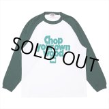 画像: PORKCHOP/CYOW RAGLAN L/S TEE（EMERALD/GREEN）［ラグラン長袖T-25春夏］