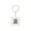画像1: BlackEyePatch/TRADEMARK CERTIFICATE KEYCHAIN（WHITE） (1)