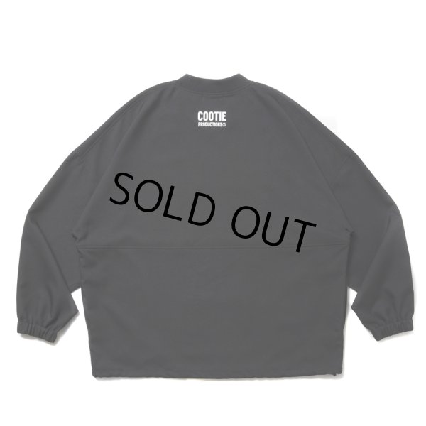 画像2: COOTIE PRODUCTIONS/Polyester Twill Football Top（Black）［フットボールトップ-25春夏］ (2)