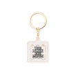 画像2: BlackEyePatch/TRADEMARK CERTIFICATE KEYCHAIN（WHITE） (2)