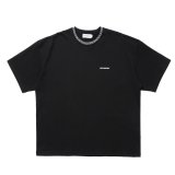 画像: COOTIE PRODUCTIONS/Jacquard Neck S/S Tee（Black）［ジャガードネックT-25春夏］