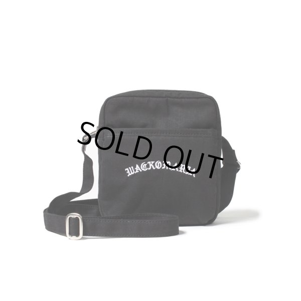 画像1: WACKO MARIA/SPEAK EASY / SMALL SHOULDER BAG（BLACK）［スモールショルダーバッグ-25春夏］ (1)