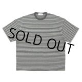 画像: COOTIE PRODUCTIONS/Jacquard Border S/S Tee（Black）［ジャガードボーダーT-25春夏］