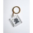 画像3: BlackEyePatch/TRADEMARK CERTIFICATE KEYCHAIN（WHITE） (3)