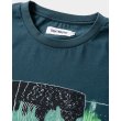 画像2: TIGHTBOOTH/SHADOW S/S T-SHIRT（Blue Charcoal）［プリントT-25春夏］ (2)