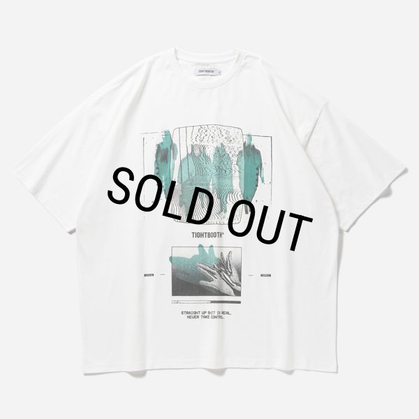 画像1: TIGHTBOOTH/SHADOW S/S T-SHIRT（White）［プリントT-25春夏］ (1)