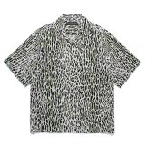 画像: WACKO MARIA/LEOPARD HAWAIIAN SHIRT（GRAY）［レオパードハワイアンシャツ-25春夏］