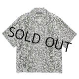 画像: WACKO MARIA/LEOPARD HAWAIIAN SHIRT（GRAY）［レオパードハワイアンシャツ-25春夏］