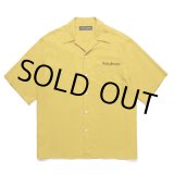 画像: WACKO MARIA/50'S OPEN COLLAR SHIRT（YELLOW）［50'Sオープンカラーシャツ-25春夏］
