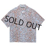 画像: WACKO MARIA/LEOPARD HAWAIIAN SHIRT（BLUE）［レオパードハワイアンシャツ-25春夏］