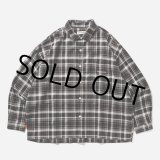 画像: TIGHTBOOTH/PLAID L/S SHIRT（Black）［チェックシャツ-25春夏］