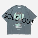 画像: TIGHTBOOTH/SHADOW S/S T-SHIRT（Blue Charcoal）［プリントT-25春夏］