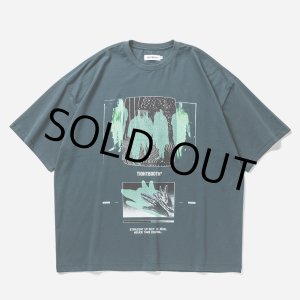 画像: TIGHTBOOTH/SHADOW S/S T-SHIRT（Blue Charcoal）［プリントT-25春夏］